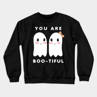 You Are Bootiful Cute Ghost Halloween Love Crewneck Sweatshirt